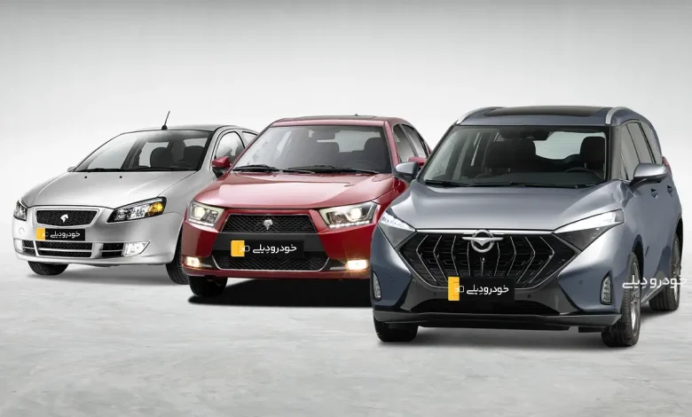 هایما 7x در کنار دنا پلاس و رانا پلاس