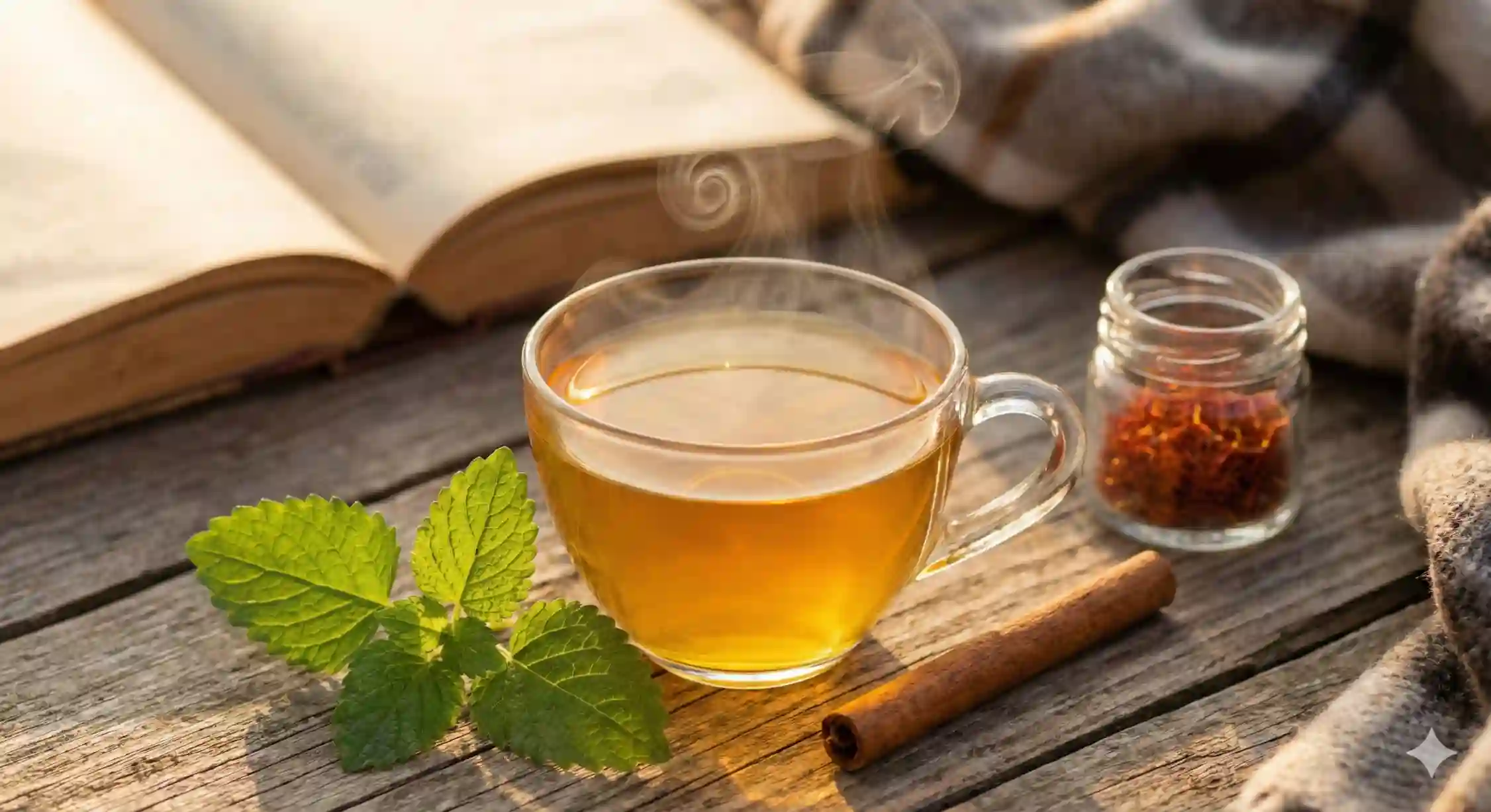 طرز تهیه دمنوش بادرنجبویه و زعفران به عنوان قویترین داروی گیاهی نشاط آور