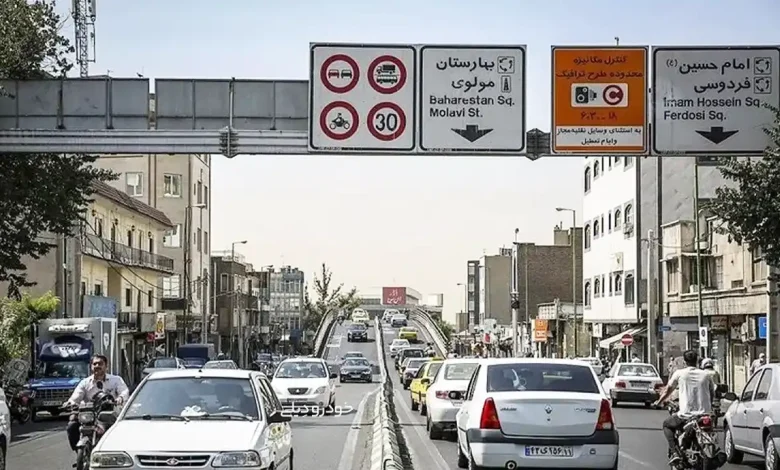 نرخ طرح ترافیک سال ۱۴۰۵، تعیین با افزایش ۴۱ درصدی نسبت به نرخ امسال، ۱۴۵ هزار تومان تعیین شد