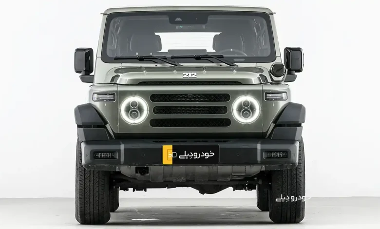 دریافت گواهی تایید نوع برای خودرو 212 T01، محصول آفرود صنایع خودروسازی ایلیا